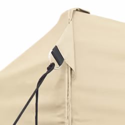 vidaXL Foldable Tent Pop-Up 3x6m Cream White Outdoor Garden Gazebo Canopy