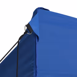 vidaXL Foldable Tent Pop-Up with 4 Side Walls 3x4.5m Blue Garden Gazebo Canopy - Additional view 6