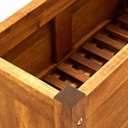 vidaXL Garden Raised Bed Acacia Wood 50x25x25 cm Vegetable Flower Pot Bed - Additional view 4