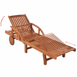 VidaXL 42594 outdoor chair Lounge Acacia wood - Additional view 4