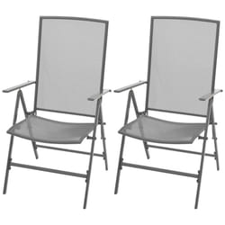 VidaXL 42716 outdoor chair Terrace Steel Anthracite