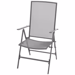 VidaXL 42716 outdoor chair Terrace Steel Anthracite