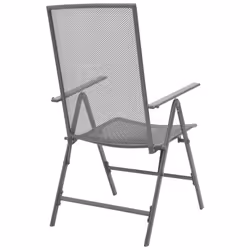 VidaXL 42716 outdoor chair Terrace Steel Anthracite - Additional view 4
