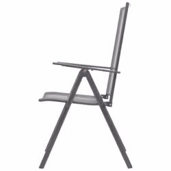 VidaXL 42716 outdoor chair Terrace Steel Anthracite - Additional view 5