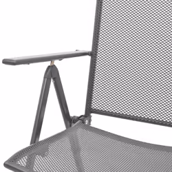 VidaXL 42716 outdoor chair Terrace Steel Anthracite - Additional view 7