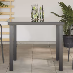VidaXL 42787 outdoor table Black