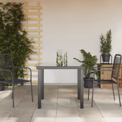 VidaXL 42787 outdoor table Black