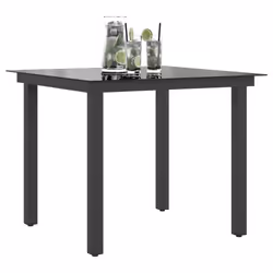 VidaXL 42787 outdoor table Black - Additional view 4