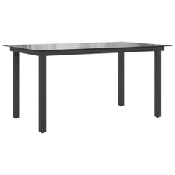 VidaXL 42788 outdoor table Black