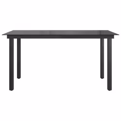VidaXL 42788 outdoor table Black - Additional view 5