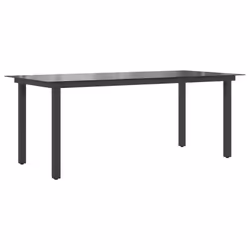 VidaXL 42789, Black, 1900 mm, 900 mm