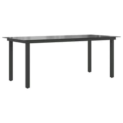VidaXL 42789 outdoor table Black