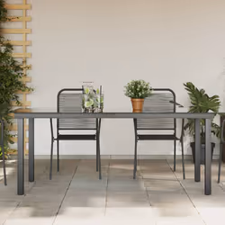 VidaXL 42789 outdoor table Black