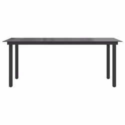 VidaXL 42789 outdoor table Black - Additional view 5