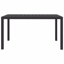 VidaXL 42791 outdoor table Black