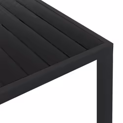 VidaXL 42791 outdoor table Black - Additional view 4