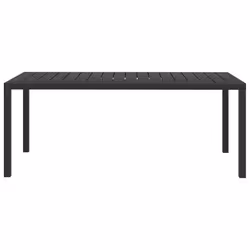 VidaXL 42792 outdoor table Black