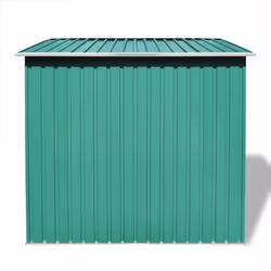 vidaXL Garden Shed Green Metal Outdoor Patio Storage Organiser House Cabin - Additional view 5