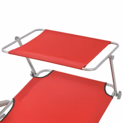 VidaXL 42933 outdoor chair Lounge Padded seat Polyester Red