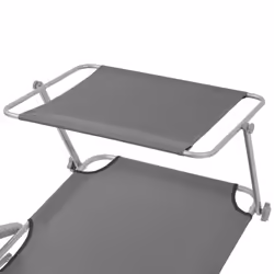 VidaXL 42934 outdoor chair Lounge Padded seat Polyester Grey - Additional view 4
