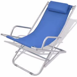 VidaXL 42935 outdoor chair Terrace Polyvinyl chloride (PVC) Blue