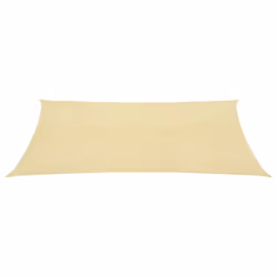 vidaXL Sunshade Sail HDPE Square 2x2m Beige Garden Patio Awning Canopy Shade