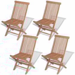 VidaXL 43040 outdoor chair Terrace Teak