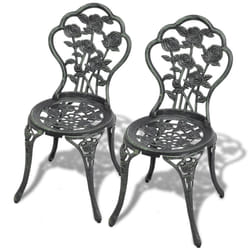VidaXL 43175 outdoor chair Terrace Aluminium, Iron Green