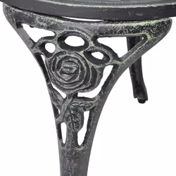 VidaXL 43175 outdoor chair Terrace Aluminium, Iron Green - Additional view 5