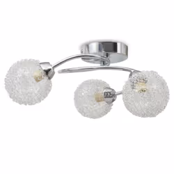vidaXL Ceiling Lamp for 3 G9 Bulbs 120W Pendant Hanging Droplight Lighting