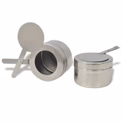 vidaXL 4x Chafing Dish Set Stainless Steel Lid Food Water Pan Stand Burner - Additional view 7