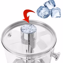 vidaXL Triple Juice Dispenser Stainless Steel 3x8 L Drink Serving Pitcher - Additional view 4