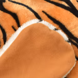 vidaXL Tiger Carpet Plush 144cm Brown Home Living Room Floor Mat Soft Rug - Additional view 2