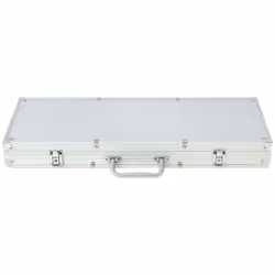 vidaXL Poker Set with 500 Laser Chips Playing Game Aluminium Case Casino Dice - Additional view 4
