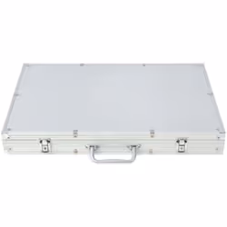 vidaXL Poker Set with 1000 Laser Chips Playing Game Aluminium Case Casino Dice - Additional view 4
