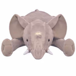 vidaXL Plush Cuddly Toy Elephant XXL 95cm Children Stuffed Animal Doll Figure