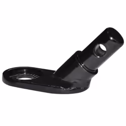 vidaXL Bicycle Trailer Coupling Iron Angled Connector Accessory Attachment