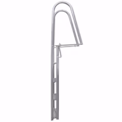 vidaXL 4-Step Dock Swimming Pool Ladder Aluminium 167 cm Non Slip Heavy Duty