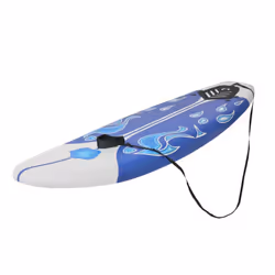 vidaXL Surfboard Blue 170 cm Soft XPE Buoyancy Wave Riding Board for Beginner
