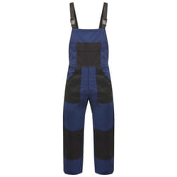 vidaXL Men's Bib Overalls Heavy Duty Working Trousers Dungarees Size M Blue