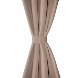 vidaXL 2x Blackout Curtains with Metal Eyelets 135x175 cm Cream Window Drapes
