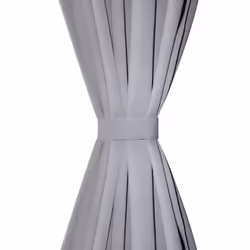 vidaXL 2x Blackout Curtains with Metal Eyelets 135x175 cm Grey Window Drapes