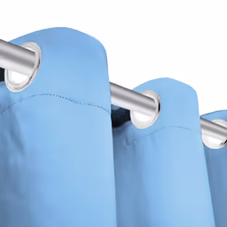 vidaXL 2x Blackout Curtains with Metal Eyelets 135x175 cm Turquoise Pelmets