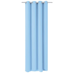 vidaXL Blackout Curtain with Metal Eyelets 270x245 cm Turquoise Window Drapes