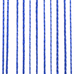 vidaXL 2x String Curtains 140x250 cm Blue Room Divider Window Door Background - Additional view 2