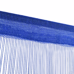 vidaXL 2x String Curtains 140x250 cm Blue Room Divider Window Door Background - Additional view 3