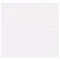 vidaXL Crimped Wire Mesh Panel 50x50cm 11x11x2mm Stainless Steel Fence Barrier
