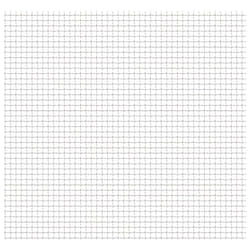 vidaXL Crimped Wire Mesh Panel 50x50cm 11x11x2mm Stainless Steel Fence Barrier