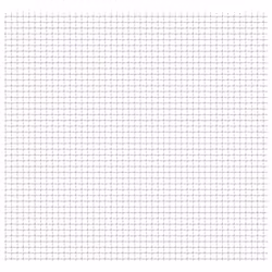 vidaXL Crimped Wire Mesh Panel 50x50cm 21x21x2.5mm Stainless Steel Barrier