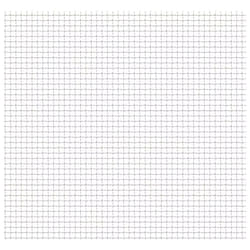 vidaXL Crimped Wire Mesh Panel 50x50cm 21x21x2.5mm Stainless Steel Barrier